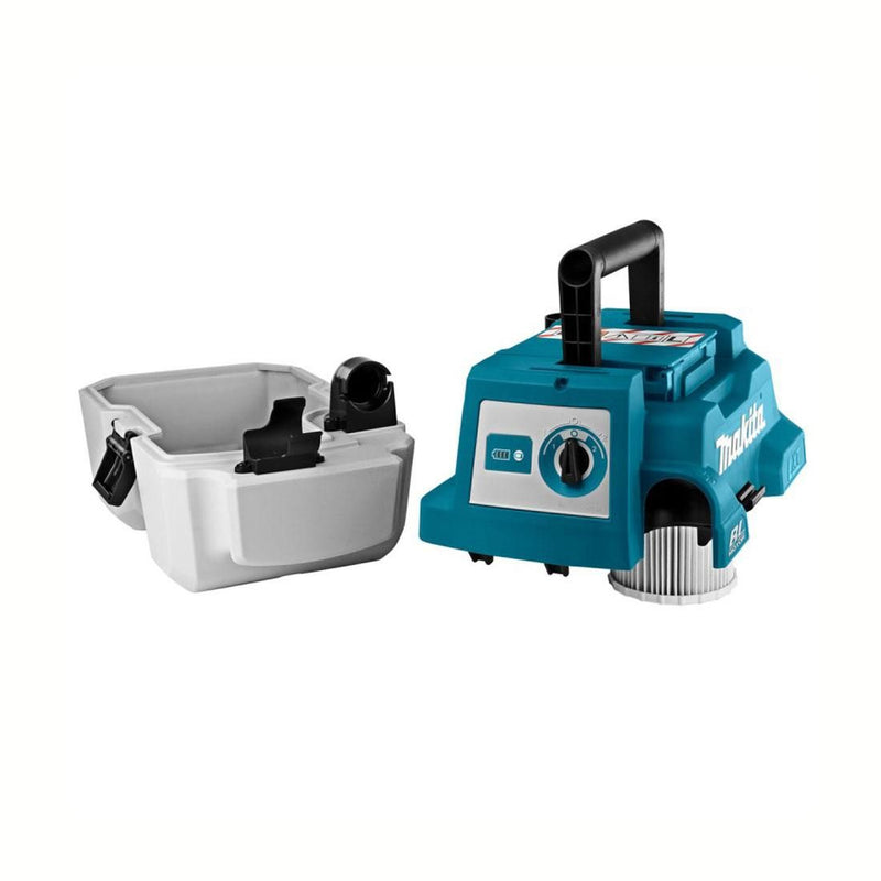 Makita DVC750LZ Dust Extractor LXT Compact brushless dry dust extractor for cleaning or use with a machine