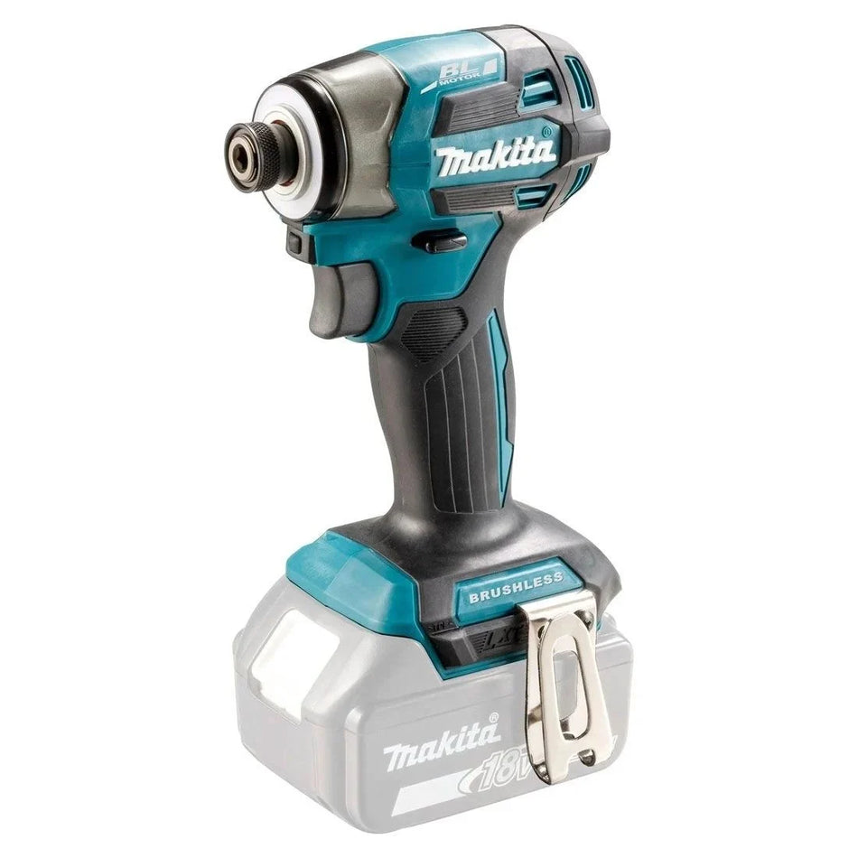 Makita DTD173ZJX2 18v LXT Cordless Brushless Impact Driver Body Only In Carry Case + FREE E-26179 impact Premier 38 Piece Torsion Bit Set C & E Form