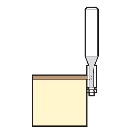 Trend Tools MB/01X1/4TC Mini Guided Trimmer 4.8 Diameter X 11Mm