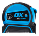 OX P632603 Pro Double Locking Tape Measure Metric Only - 3m