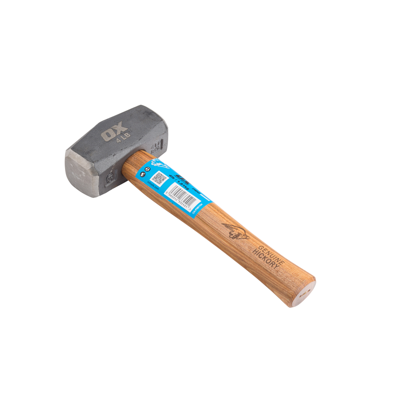 OX Tools OX-P081104 Pro Hickory Handle Club Hammer 4 lb