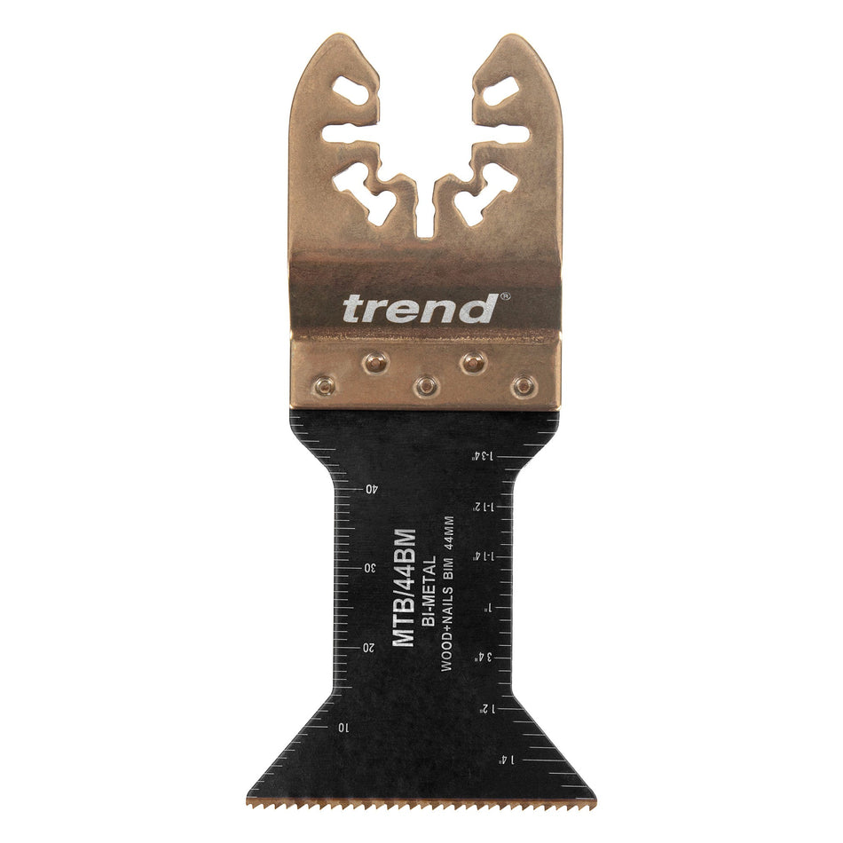 Trend Tools MTB/44BM Universal 44Mm Fine Tooth Bi-Metal Multi-Tool Blades, 5 Pack