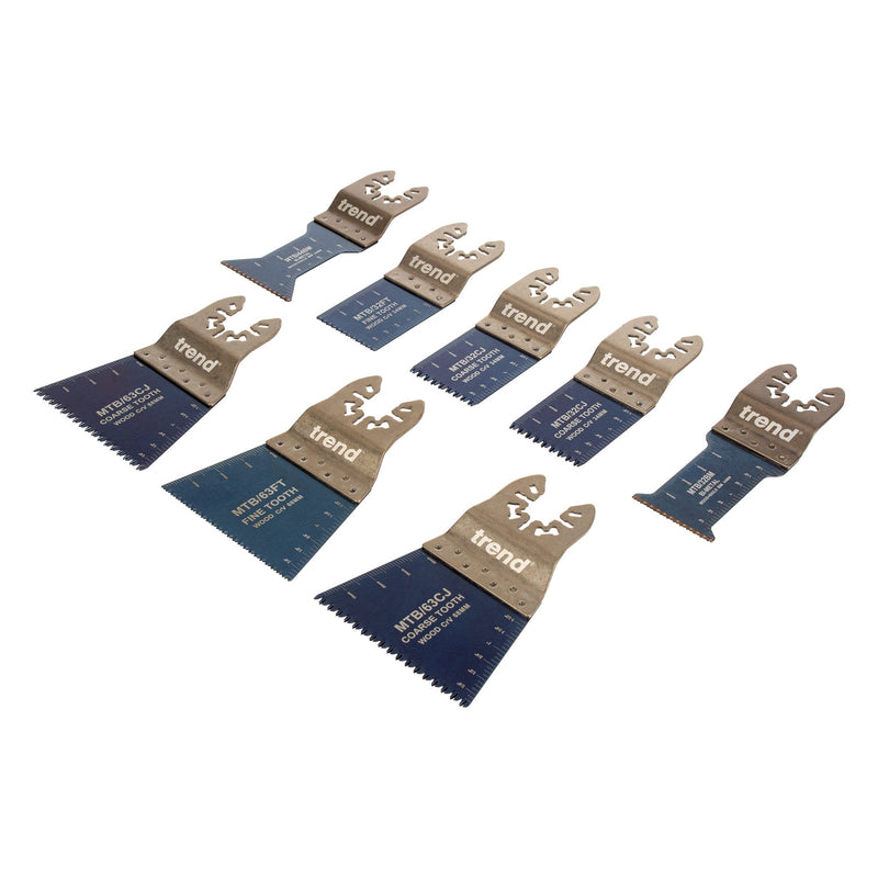 Trend Tools MTB/SET/8 Universal Multi-Tool Blade Set, 8Pc