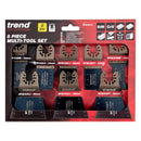 Trend Tools MTB/SET/8 Universal Multi-Tool Blade Set, 8Pc