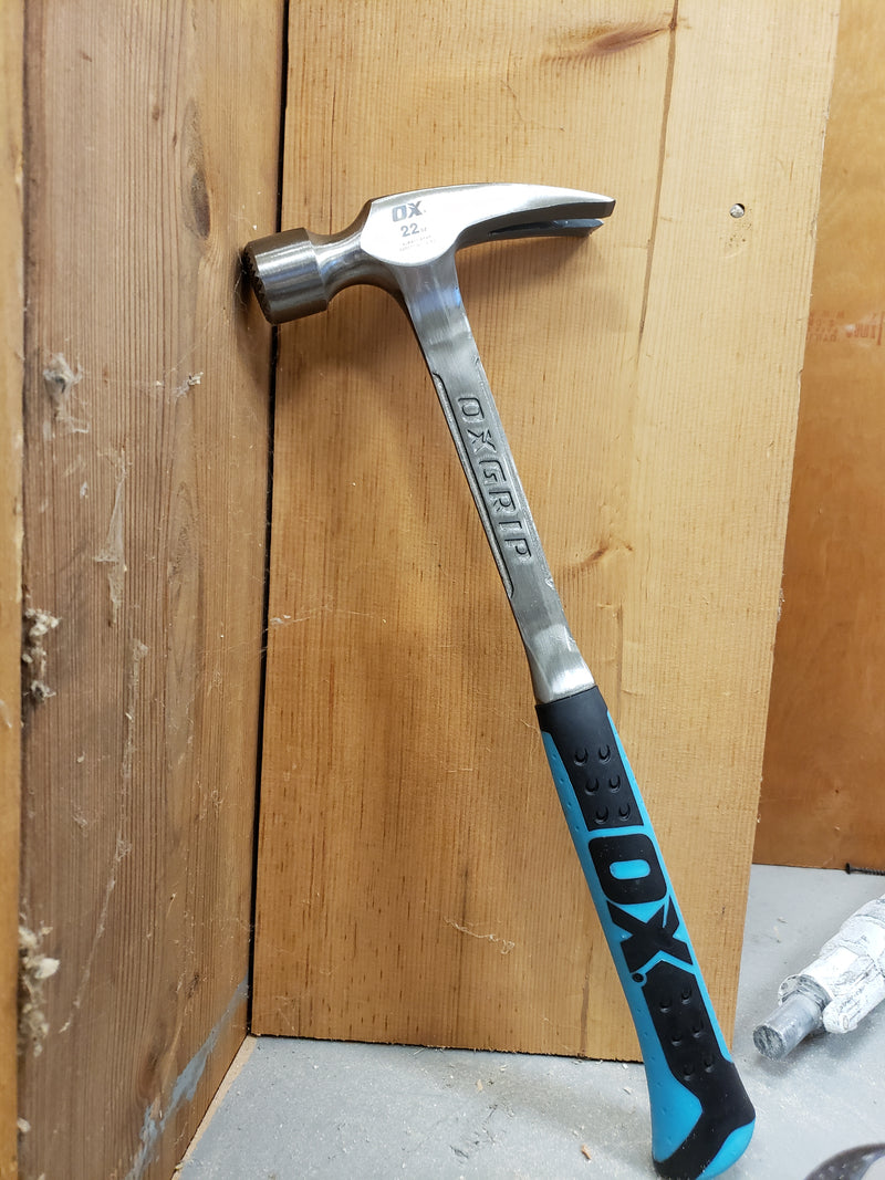 OX Tools OX-P082920 Pro Straight Claw Hammer - 20 oz