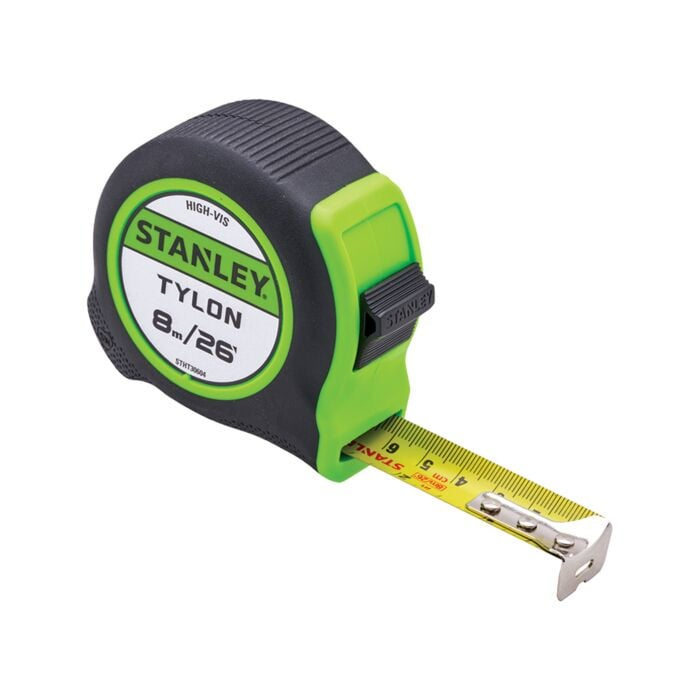 Stanley STHT30604-1 HI-VIZ Tylon Tape Measure 8M