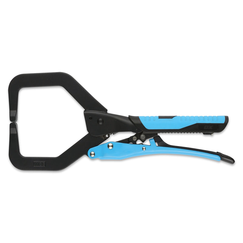 OX Hand Tools P204702 Auto Adjust 11-Inch C-Clamp - Gripped