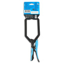 OX Hand Tools P204402 Auto Adjust 10-Inch Long Reach C Clamp - Gripped