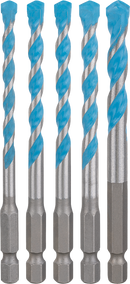 Bosch 2608900586 EXPERT HEX-9 Multi Construction Drill Bit Set For impact drill/drivers, For rotary drills/drivers, For impact screwdrivers 5,5/6/6/7/8 mm 5-pc