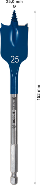 Bosch 2608900322 EXPERT Self Cut Speed Spade Drill Bit For rotary drills/drivers, For impact drill/drivers 25mm x 152mm