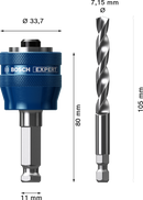 Bosch 2608900527 EXPERT Power Change Plus with Pilot Drill For rotary drills/drivers, For impact drill/drivers