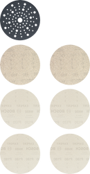 Bosch 2608901203 EXPERT M480 Net Starter Kit For random orbital sanders, For orbital sanders 150 mm 7-pc