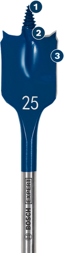 Bosch 2608900315 EXPERT Self Cut Speed Spade Drill Bit For rotary drills/drivers, For impact drill/drivers 16mm x 152mm