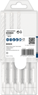 Bosch 2608833910 PRO SDS plus-5X Hammer Drill Bit Set For rotary hammer drills, For breakers