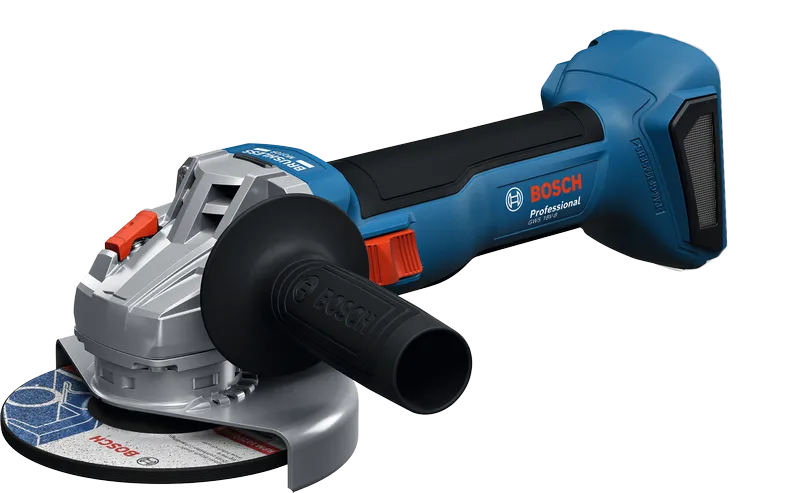 Bosch 06019N9000 GWS 18V-8 125mm Cordless Angle Grinder Body Only