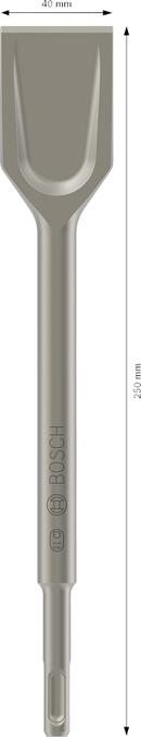 Bosch 2608690101 PRO SDS plus-5C Spade Chisel For rotary hammer drills, For breakers 40 x 250 mm