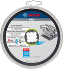 Bosch 2608619266 PRO Stainless Steel and Metal Bonded Cutting Disc For small angle grinders 115 x 1 x 22.23 mm, X-Lock, Straight, 10 pcs