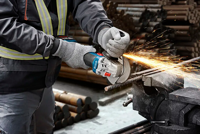 Bosch 06019N000 GWS 18V-8 125mm Cordless Angle Grinder Body Only