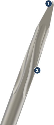 Bosch 2609390576 PRO SDS plus-5C Pointed Chisel For rotary hammer drills, For breakers 250 mm