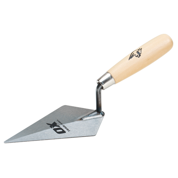 OX Tools OX-T017915 Trade Pointing Trowel - Wooden Handle  6" / 152mm