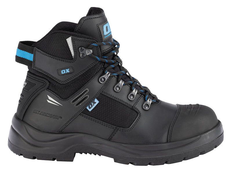 OX Safety S488806 Innovation Black Safety Boots - Size 6