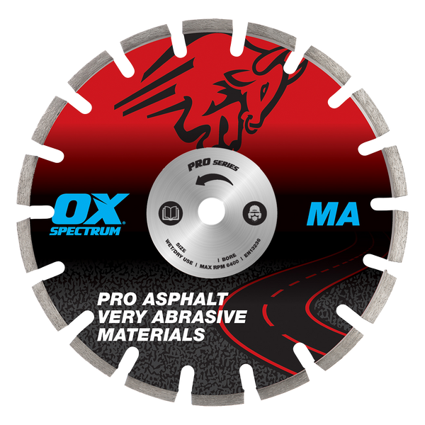 Pro Shark Diamond Blade - Asphalt - 400/25.4mm