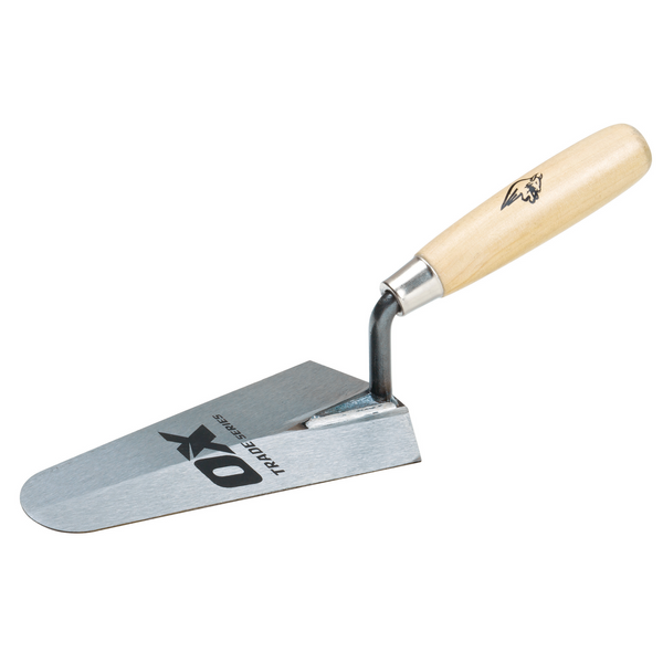 OX Tools OX-T017718 Trade Gauging Trowel - Wooden Handle  7" / 180mm