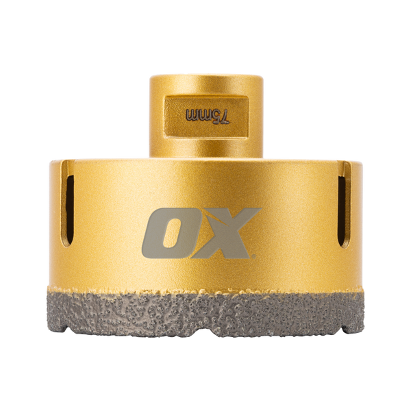 Premium M14 Dry Cut Diamond Tile Drill - 75mm