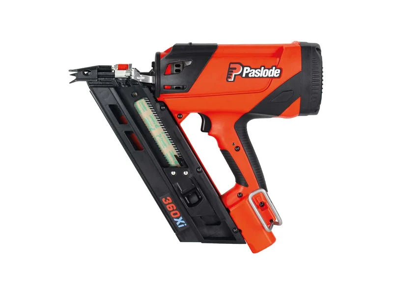 Paslode 360XI Li-ion Gas Framing Nailer with Battery and Charger In Case