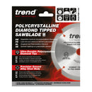 Trend Tools PCD/FSB/1154 Trend Pcd Fibre Cement Circular Saw Blade 115Mm X 9.5Mm X 4T