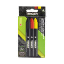 TRACER ACMK1 Mixed Crayon Set 12pcs (2 Black, 4 Red, 6 Yellow)