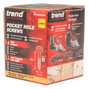 Trend Tools PH/6X25/500 Pocket Hole Screw Fine Thread No.6 X 25Mm