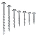 Trend Tools PH/SCW/PK1 Pocket Hole Screw Selection, 850 Pieces
