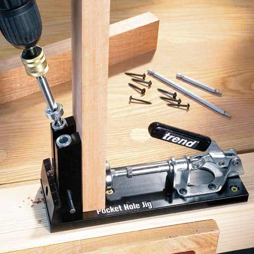 Trend Tools PH/DRILL/95Q Trend Pocket Hole Drill - 9.5Mm Diameter Hss Drill For Use With Trend Pocket Hole Jig. Hex Shank Profile For Use With Quick Release Chucks.
