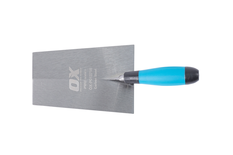 OX Tools OX-P013718 Pro Bucket Trowel  - Carbon Steel - 7" / 180mm