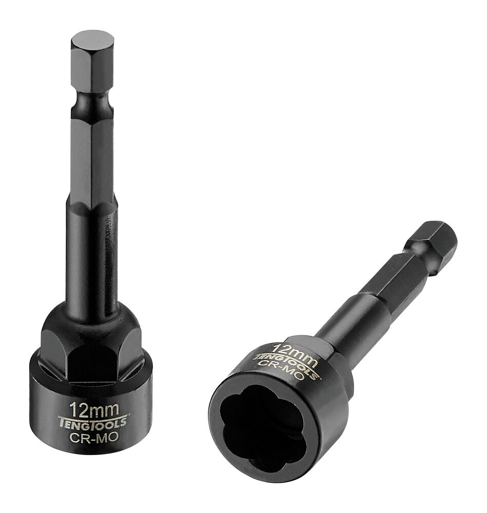 Teng Tools TEP65512 1/4″ Hex bolt & nut extractor Cr-Mo 12 mm