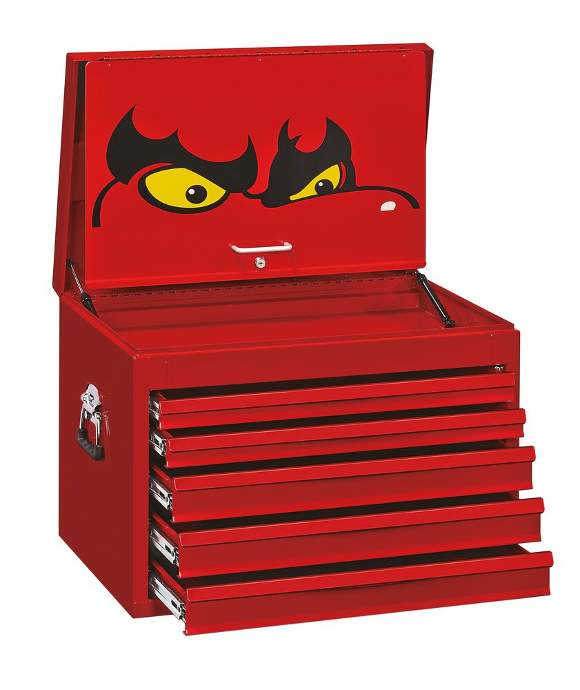 Teng Tools TC805SV 26" Classic Full Depth Tool Chest 5 Drawers Red