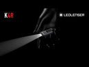 Ledlenser 502592 NEW K4R 4GB Key-ring RECHARGEABLE LED Torch - Grey / Black (120)