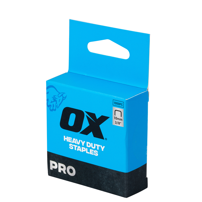 OX P316410 Pro Heavy Duty Staples - 10mm