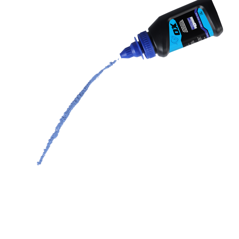 OX Hand Tools P630802 8-Ounce Standard Blue Marking Chalk - Permanence 1