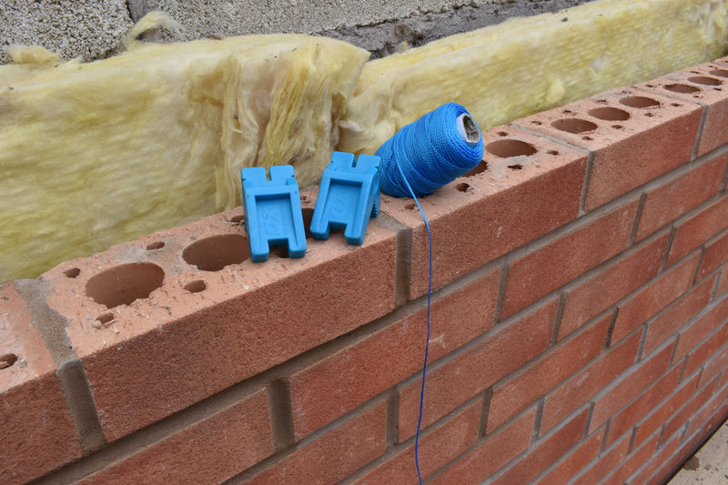 OX Tools OX-P104210 Pro Tough Nylon Braided Builders Line 105m / 350ft - Cyan