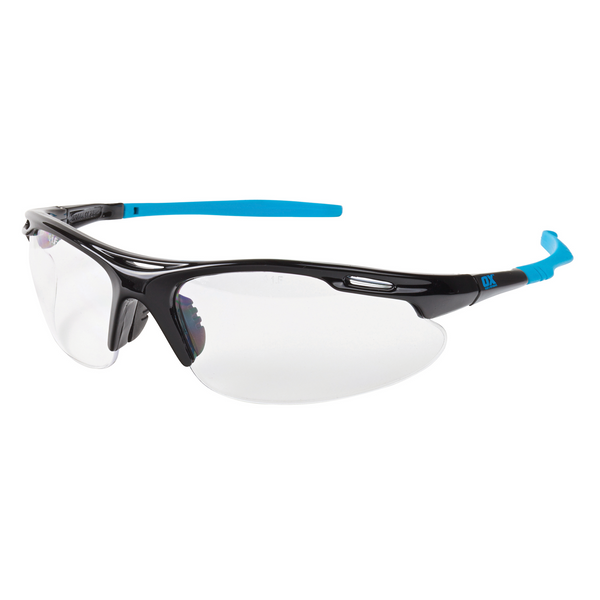 OX Tools OX-S248101 Professional Wrap Around Safety Glasses - Clear