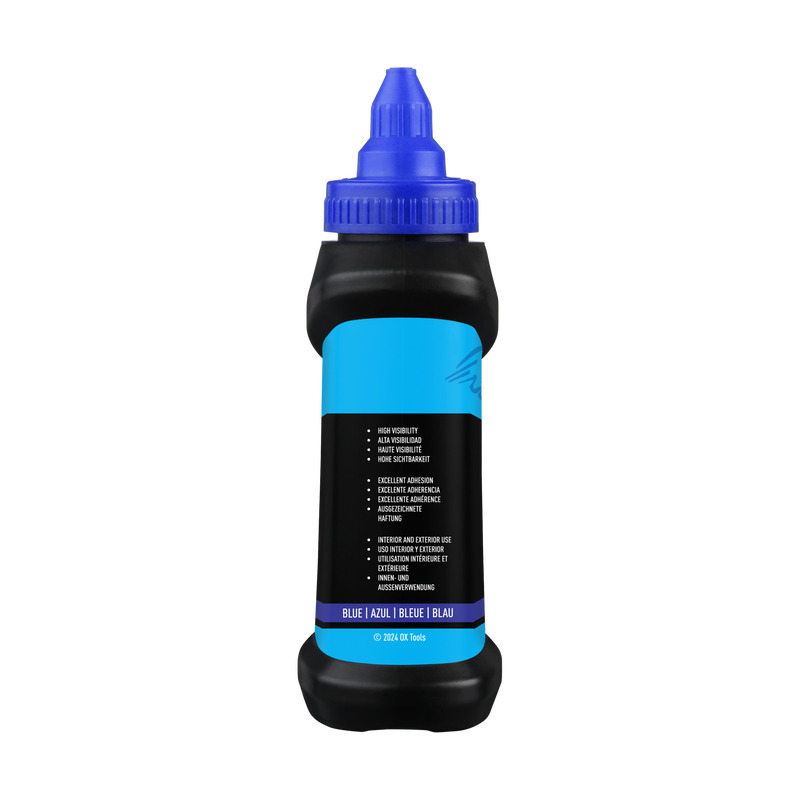 OX Hand Tools P630802 8-Ounce Standard Blue Marking Chalk - Permanence 1