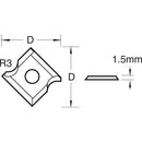 Trend Tools RB/N Rota-Tip Blade 12X12Xr3Mm 1 Off