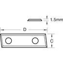 Trend Tools RB/R Rota-Tip Blade 28X9X1.5Mm One Off