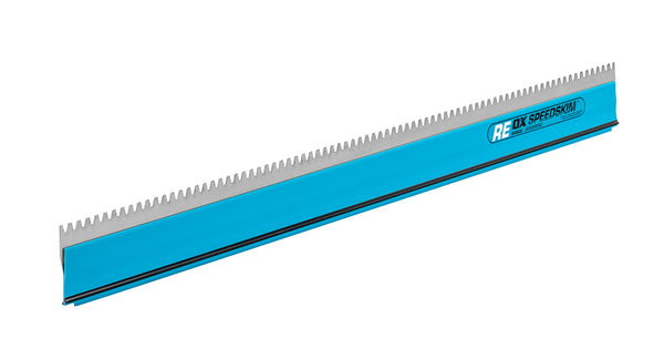 OX Tools OX-P534390 Speedskim Stainless Steel Notched Rendering blade only - REBL900mm
