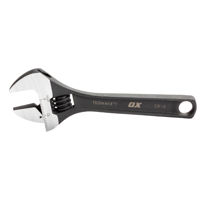 OX Tools OX-P561004 4'' Mini Adjustable Wrench