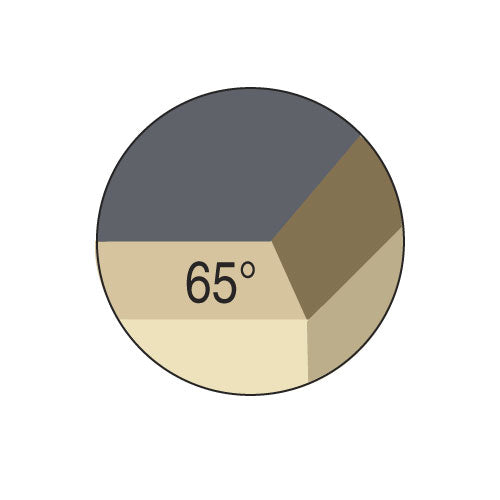 Trend Tools C119X1/4TC Self Guided Bevel Trim Angle=65 Degrees