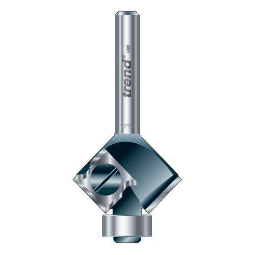Trend Tools RT/331X1/4TC Rota-Tip Guided Round Over Cutter 25.4Mm Diameter