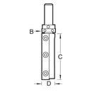 Trend Tools RT/72X1/2TC Rota-Tip Profiler Two Flute 19.1Mm Dia X 50Mm Cut